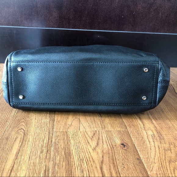 Kate Spade black leather satchel - Picture 6 of 8